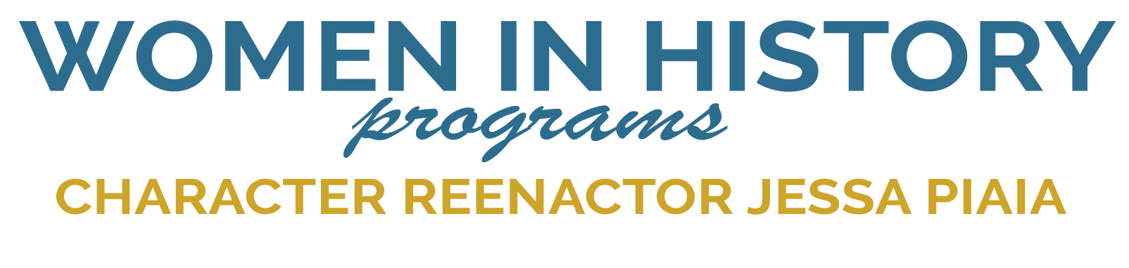 Women in History Programs